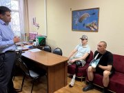 Встреча с героями, которые сражаются за Родину!