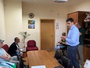 Встреча с героями, которые сражаются за Родину!